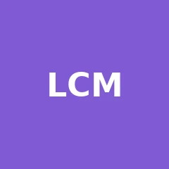LCM Calculator